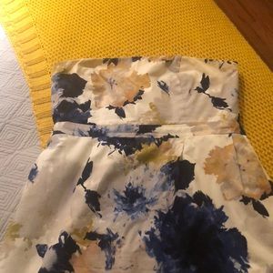 Strapless JCrew dress